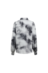 Chavana blouse | Black/Gray Melange