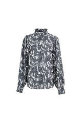 Charmy blouse | Black/Offwhite