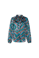 Chearay blouse | Black/Color Mix