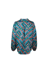 Chearay blouse | Black/Color Mix