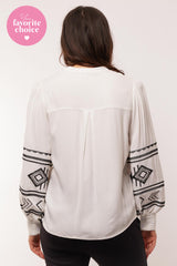 Chiara blouse | Offwhite