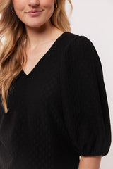 Celeste top | Black