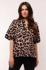 Bibe top | Black/Walnut