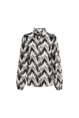 Sidra blouse | Black/Color Mix