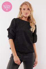 Emily top | Black