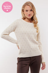Jasmine sweater | Wool White