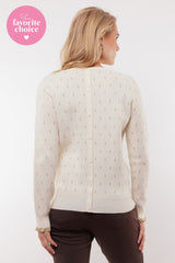 Jasmine sweater | Wool White