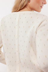 Jasmine sweater | Wool White