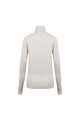 Daye knit sweater | Wool White