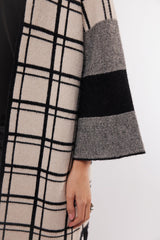 Danna cardigan | Sand/Black