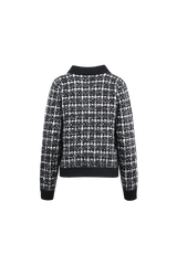 Desie cardigan | Offwhite/Black