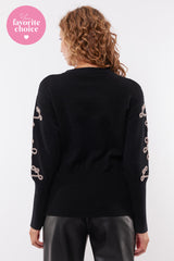 Frederique sweater | Black
