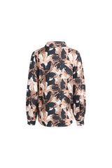 Laurelle blouse | Black/Cognac