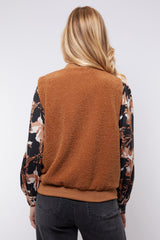 Giselle gilet | Cognac