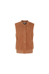 Giselle gilet | Cognac