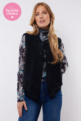 Giselle gilet | Midnight Blue