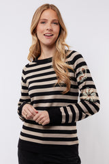 Anouk trui | Black/Sand