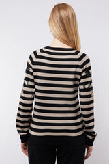 Anouk trui | Black/Sand