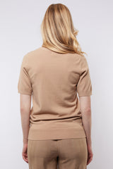 Anne top | Light Camel