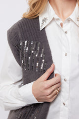 Vivian gilet | Dark Gray