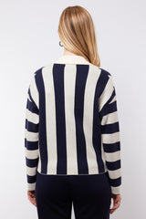 Cecillia vest | Midnight Blue/Sand