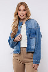 Joyce jacket | Denim Mid Blue
