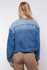 Joyce jacket | Denim Mid Blue