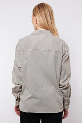 Lyllith blouse | Offwhite/Black