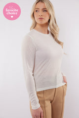 Angel top | Wool White