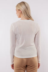 Angel top | Wool White