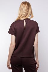 Tess top | Dark Brown