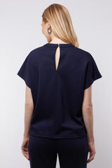 Tess top | Midnight Blue