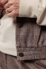 Guusje gilet | Light Camel/Color mix