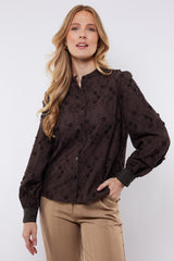 Lola blouse | Dark Brown
