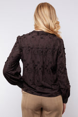 Lola blouse | Dark Brown