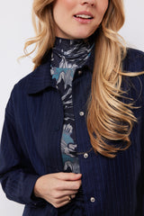 Ilse jacket | Midnight Blue/Stone blue