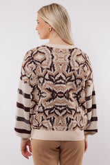 Kimberly trui | Sand/Light Camel