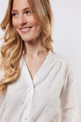 Lizzy blouse | Offwhite/Sand