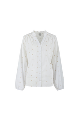 Lizzy blouse | Offwhite/Sand