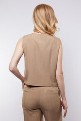 Georgia gilet | Light Camel