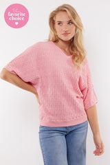 Flore sweater | Flower Peach