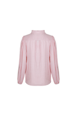 Quint blouse | Offwhite/Flower Peach