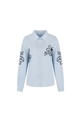 Lorraine blouse | Ice Blue