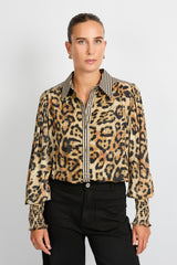 Joanne blouse | Bronze/Black