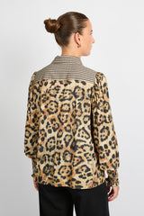 Joanne blouse | Bronze/Black