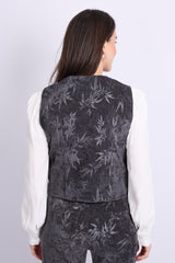 Giulia gilet | Dark Gray