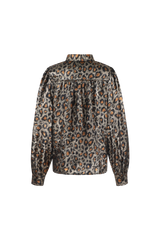 Lea blouse | Khaki/Black