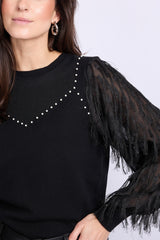 Karlijn trui | Black