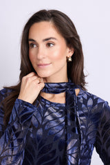 Tina top | Midnight Blue