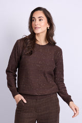 Annemiek trui | Dark Chocolate